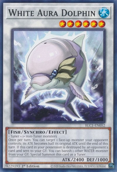 White Aura Dolphin (Common) [BLC1-EN052-C]