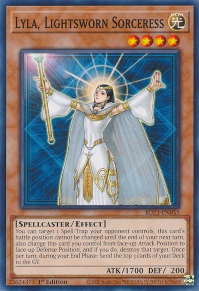 Lyla, Lightsworn Sorceress (Common) [BLC1-EN055-C]
