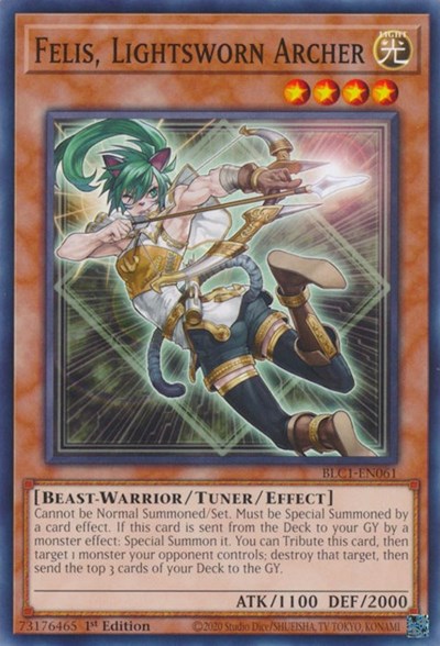 Felis, Lightsworn Archer (Common) [BLC1-EN061-C]