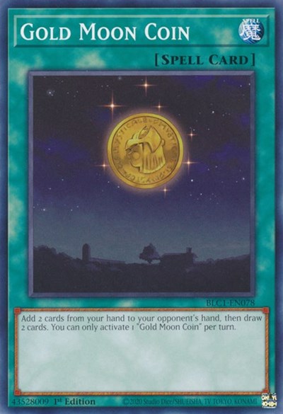 Gold Moon Coin (Common) [BLC1-EN078-C]