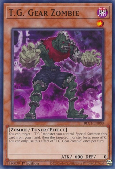 T.G. Gear Zombie (Common) [BLC1-EN088-C]