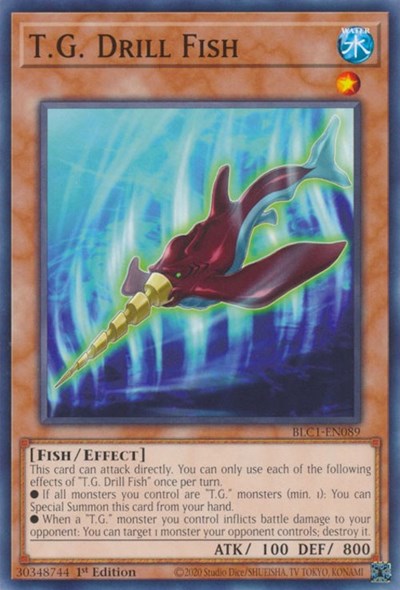 T.G. Drill Fish (Common) [BLC1-EN089-C]