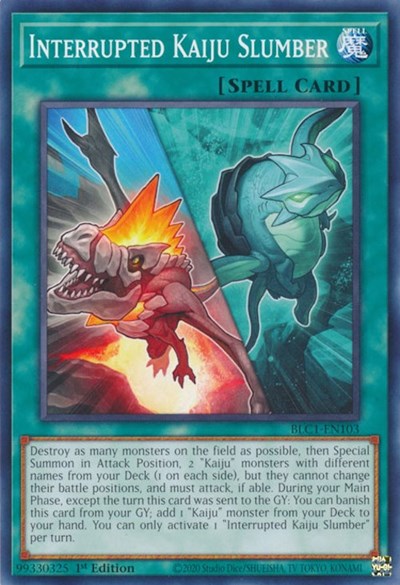 Interrupted Kaiju Slumber (Common) [BLC1-EN103-C]