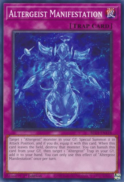 Altergeist Manifestation (Common) [BLC1-EN118-C]