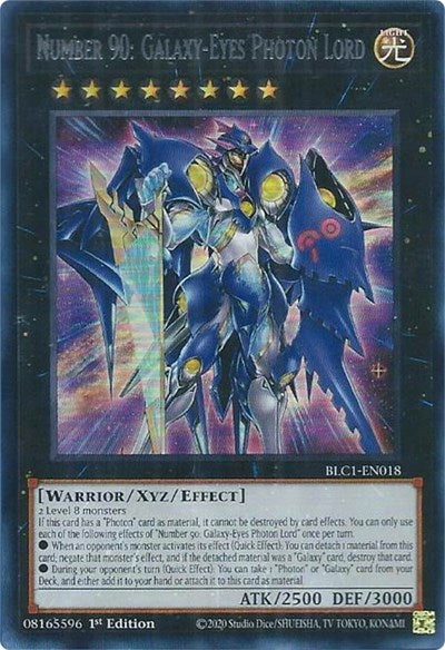 Number 90: Galaxy-Eyes Photon Lord (Ultra Rare) (Silver) [BLC1-EN018-UR-S]