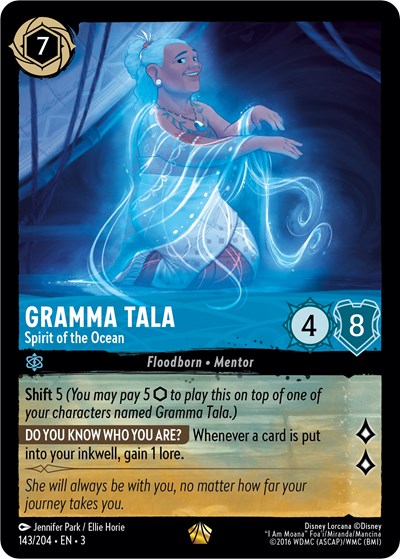 Gramma Tala - Spirit of the Ocean [INK-143]
