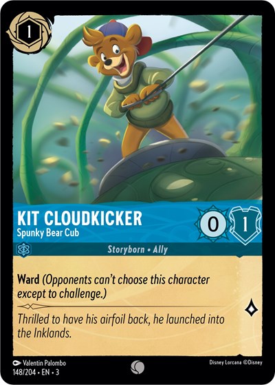 Kit Cloudkicker - Spunky Bear Cub [INK-148]