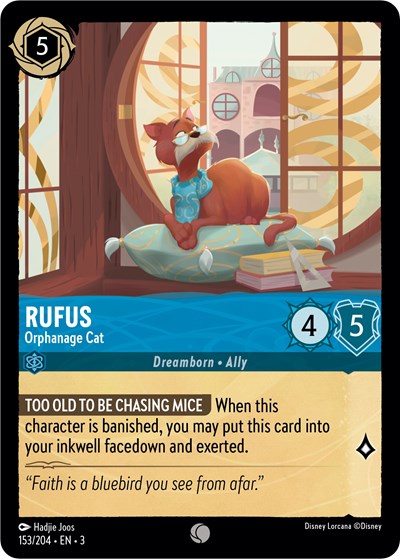 Rufus - Orphanage Cat [INK-153]