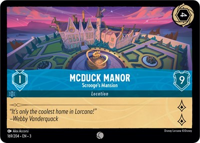 McDuck Manor - Scrooge's Mansion [INK-169]