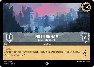 Nottingham - Prince John's Castle [INK-203]
