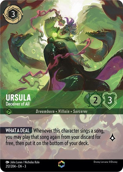 Ursula - Deceiver of All - Enchanted [INK-212]