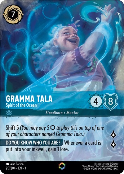 Gramma Tala - Spirit of the Ocean - Enchanted [INK-217]