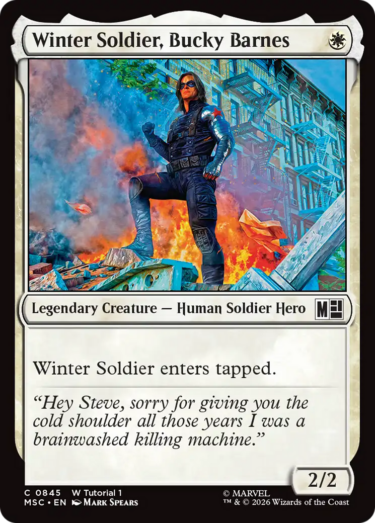Winter Soldier, Bucky Barnes [MSC-845]