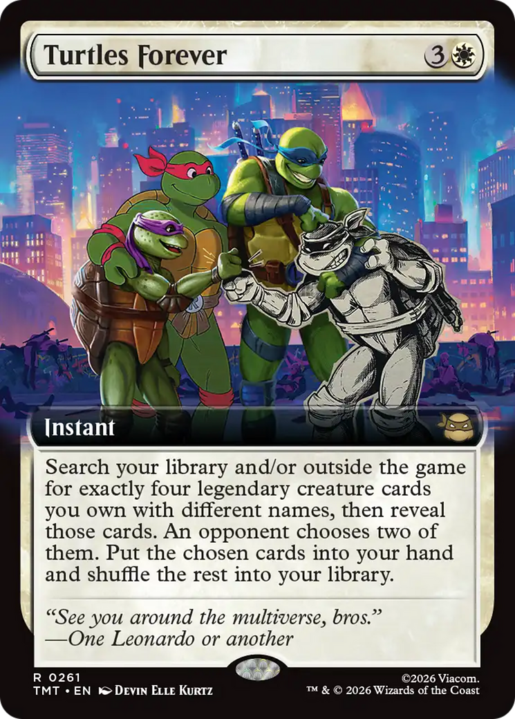 Turtles Forever - Extended Art [TMT-261]