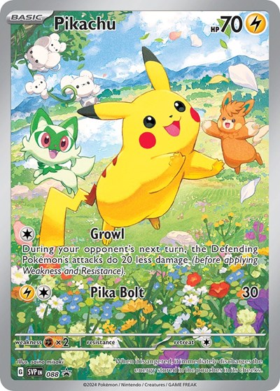 Pikachu - 088 (Promo) [SVP-088-PROMO]