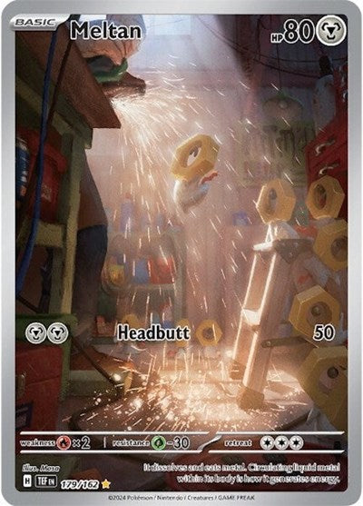 Meltan - 179/162 (Illustration Rare) [TEF-179-IR]