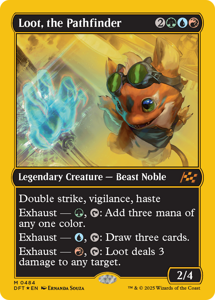 Loot, the Pathfinder - First Place Foil [DFT-484]