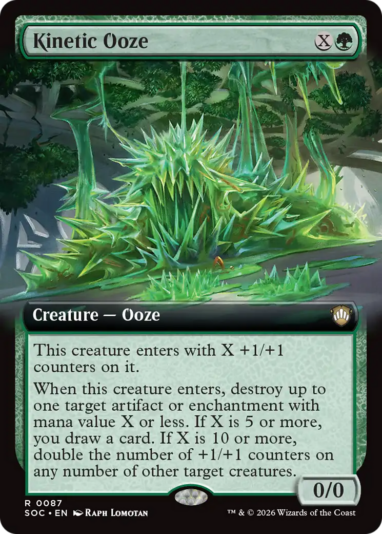 Kinetic Ooze - Extended Art [SOC-87]