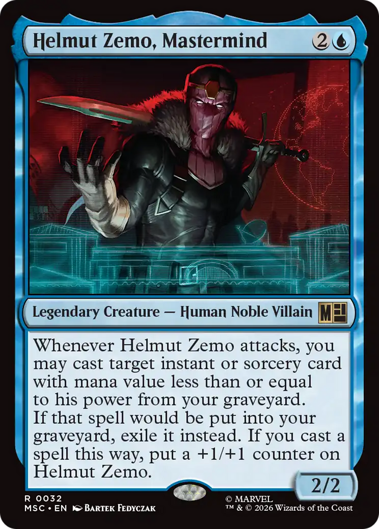 Helmut Zemo, Mastermind [MSC-32]