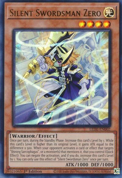 Silent Swordsman Zero (Ultra Rare) [LEDE-EN002-UR]