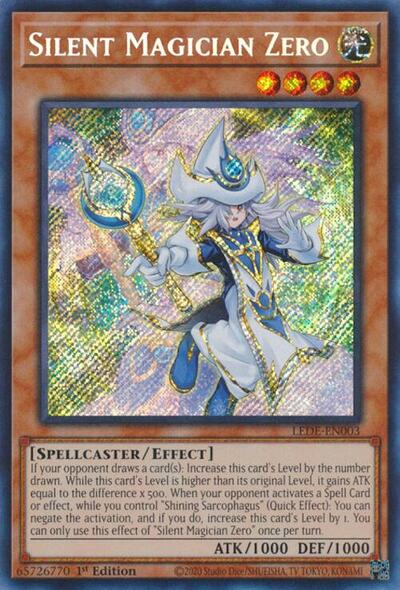 Silent Magician Zero (Secret Rare) [LEDE-EN003-SeR]