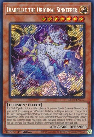 Diabellze the Original Sinkeeper (Secret Rare) [LEDE-EN012-SeR]