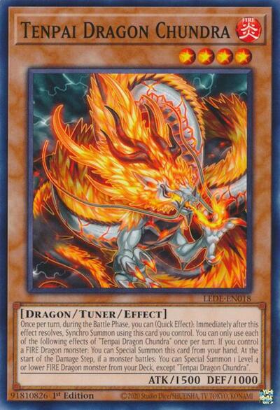 Tenpai Dragon Chundra (Common) [LEDE-EN018-C]