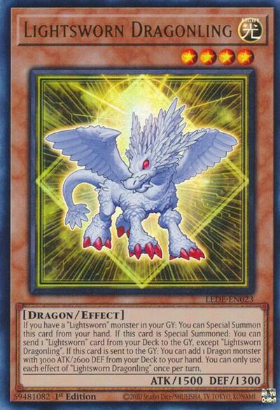 Lightsworn Dragonling (Ultra Rare) [LEDE-EN023-UR]