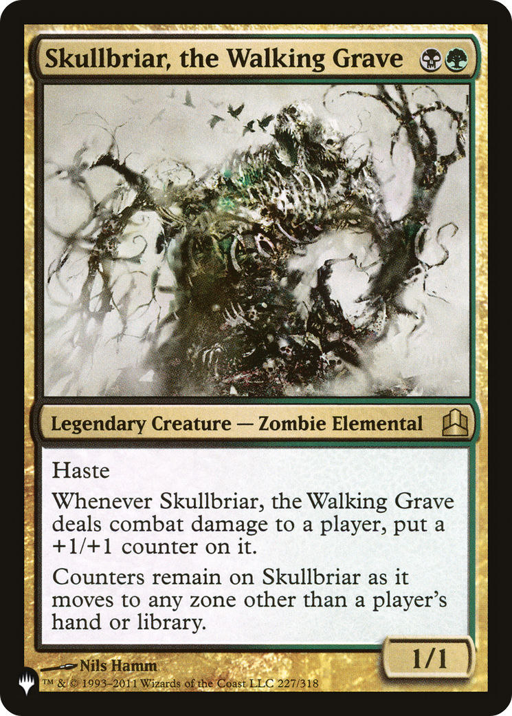 Skullbriar, the Walking Grave [PLST-CMD-227]