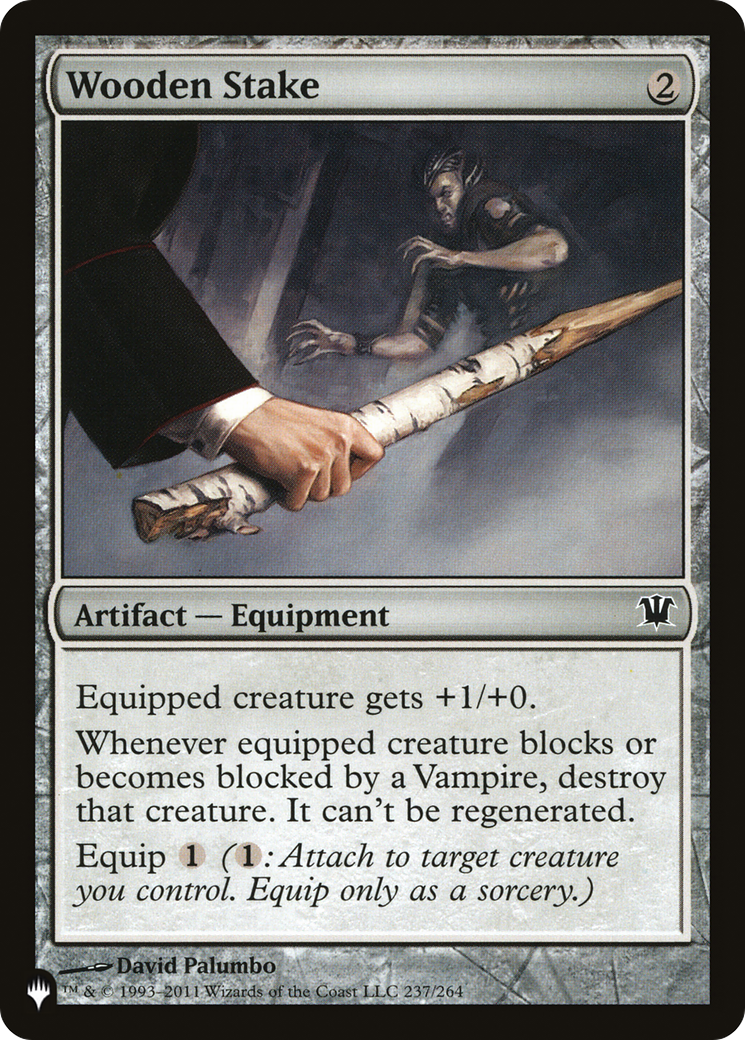 Wooden Stake [PLST-ISD-237]