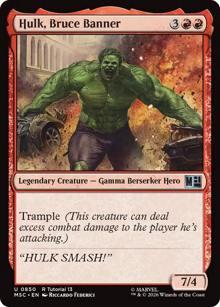 Hulk, Bruce Banner [MSC-850]