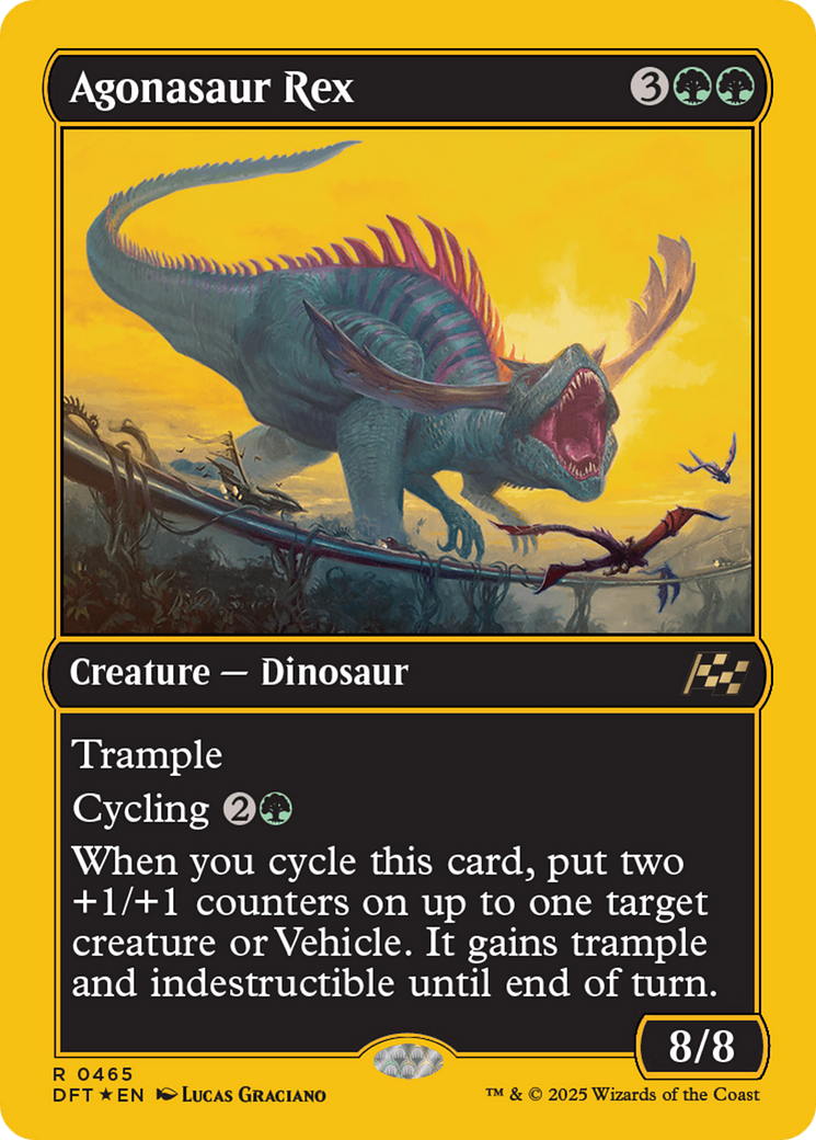 Agonasaur Rex - First Place Foil [DFT-465]
