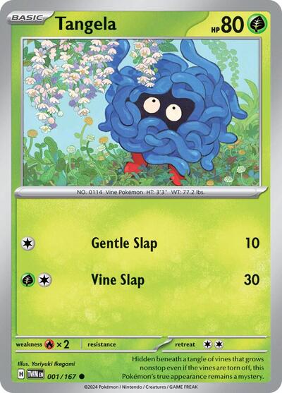 Tangela - 001/167 (Common) [TWM-001-C]