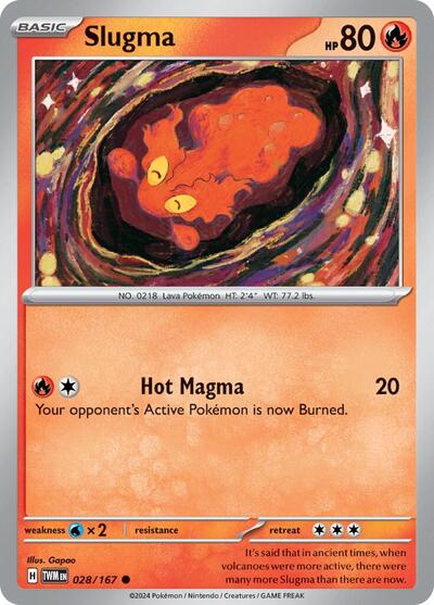 Slugma - 028/167 (Common) [TWM-028-C]