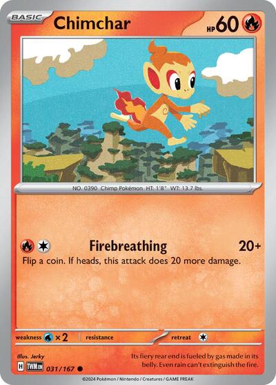 Chimchar - 031/167 (Common) [TWM-031-C]