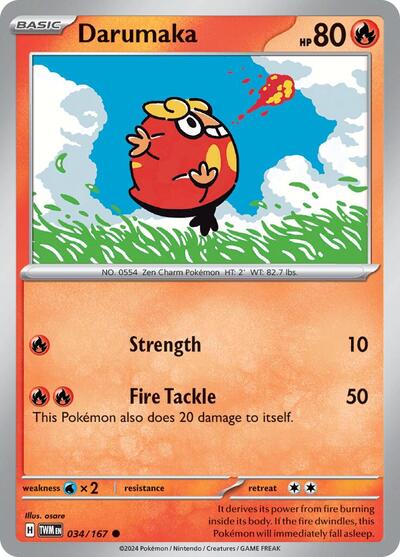 Darumaka - 034/167 (Common) [TWM-034-C]