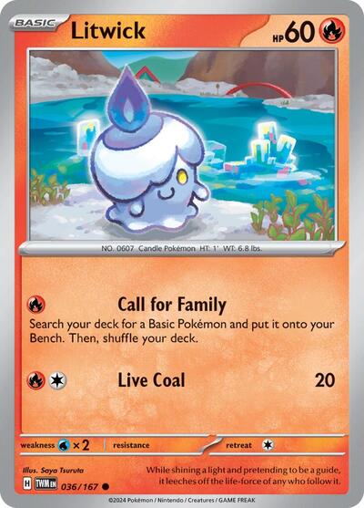 Litwick - 036/167 (Common) [TWM-036-C]