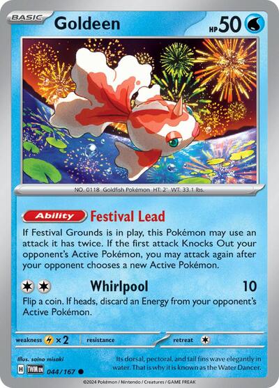Goldeen - 044/167 (Common) [TWM-044-C]