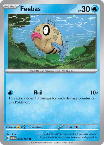 Feebas - 049/167 (Common) [TWM-049-C]