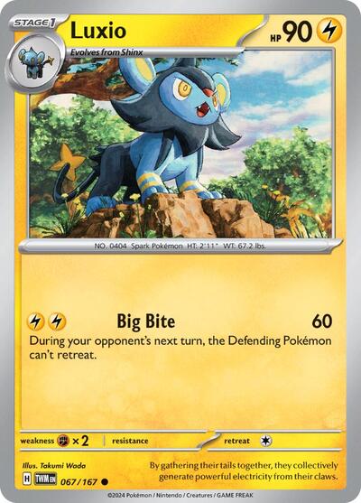 Luxio - 067/167 (Common) [TWM-067-C]