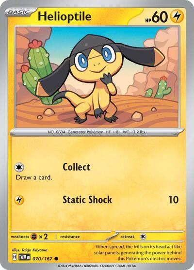 Helioptile - 070/167 (Common) [TWM-070-C]