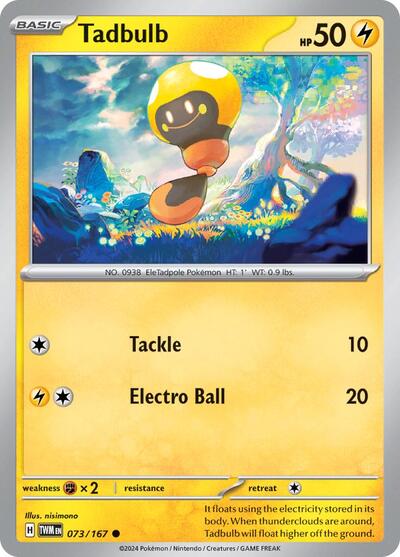 Tadbulb - 073/167 (Common) [TWM-073-C]