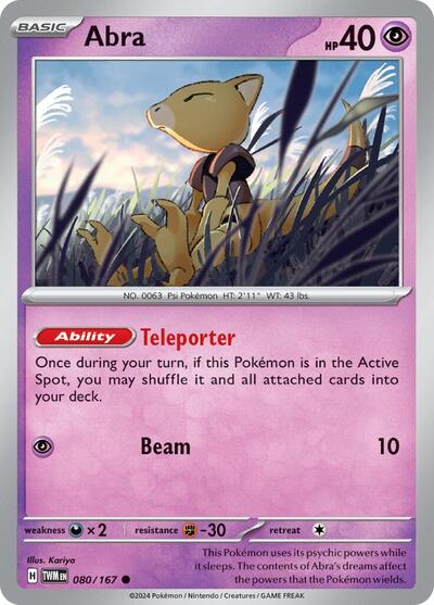 Abra - 080/167 (Common) [TWM-080-C]