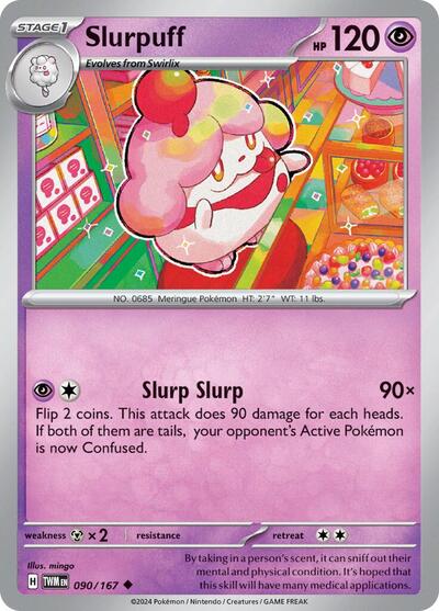 Slurpuff - 090/167 (Uncommon) [TWM-090-U]