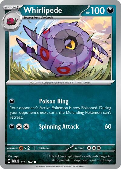 Whirlipede - 116/167 (Common) [TWM-116-C]