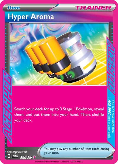 Hyper Aroma - 152/167 (ACE SPEC Rare) [TWM-152-ASR]