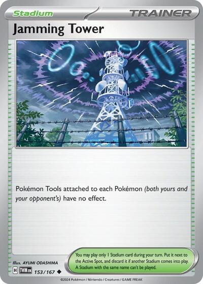 Jamming Tower - 153/167 (Uncommon) [TWM-153-U]