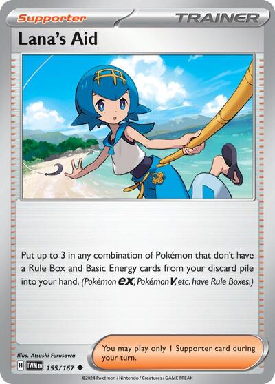 Lana's Aid - 155/167 (Uncommon) [TWM-155-U]