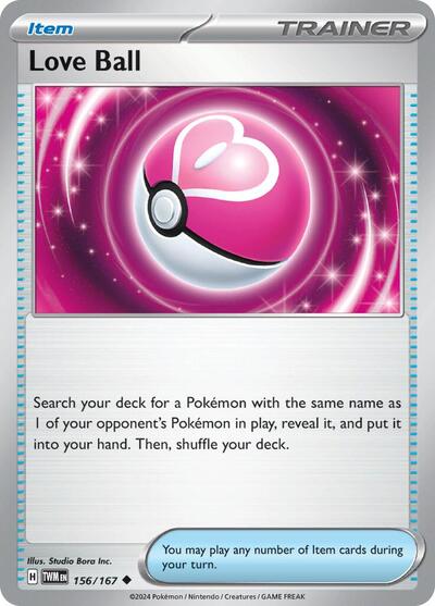 Love Ball - 156/167 (Uncommon) [TWM-156-U]
