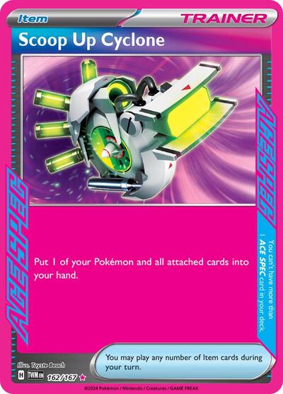 Scoop Up Cyclone - 162/167 (ACE SPEC Rare) [TWM-162-ASR]